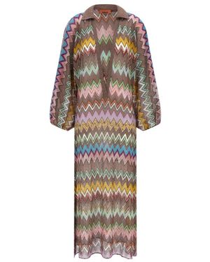 Missoni Maxi Dresses - Natural