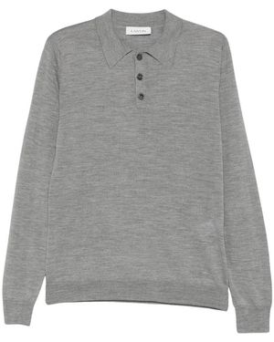 Lanvin Polo Shirts - Grey