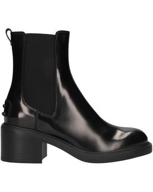 Tod's Schoenen Exclusives Gomma T60 73L Tronchetto Elast - Zwart