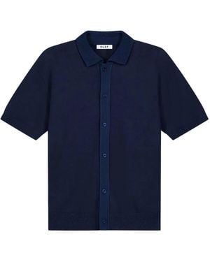 OLAF HUSSEIN Polo Shirts - Blu