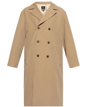 A.P.C. Manteau Croisé - Naturel