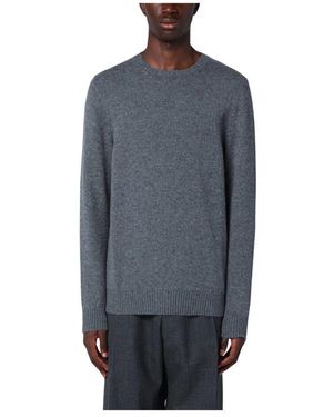 Drumohr Rundhals T-Shirt - Blau