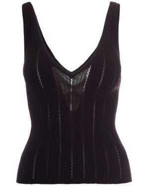 Sessun Sleeveless Tops - Blue
