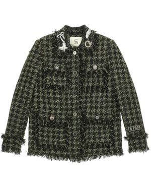 5 PROGRESS Tweed Jackets - Verde