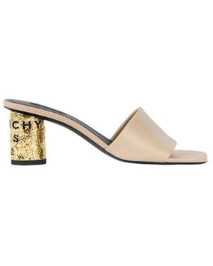 Givenchy Heeled Mules - Metálico