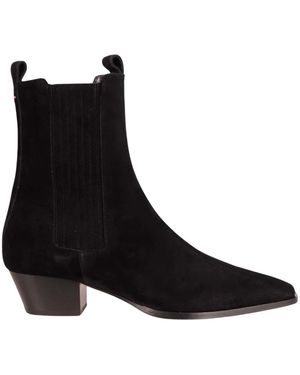Aeyde Schoenen ,Zwart ,Leer Agata Leren Laarzen