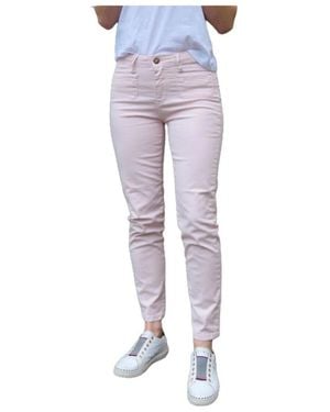 Islow Slim-Fit Trousers - Purple