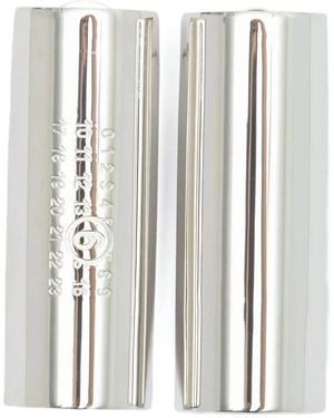 MM6 by Maison Margiela Earrings - White