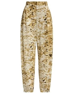 Moschino Tapered Trousers - Yellow