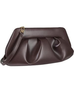 THEMOIRÈ Clutches - Marrone