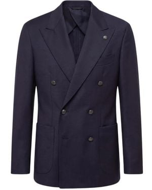 Peserico Blazers - Blue