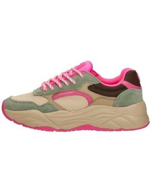 Scotch & Soda Celeste Sneakers Laag - Roze