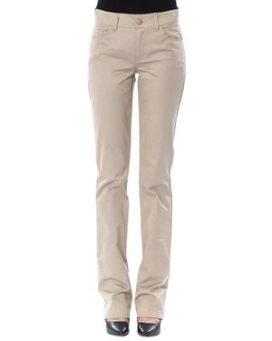 Byblos Slim-Fit Pants - Natural