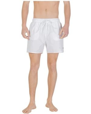 Emporio Armani Boxer Badeshorts - Weiß