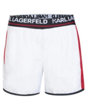Karl Lagerfeld Lagerfeld Badehose - Weiß