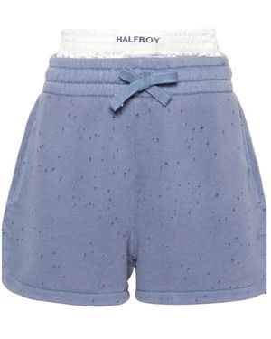 Halfboy Short Shorts - Bleu