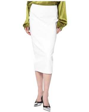 Thelatest Rokken ,Wit ,Witte Midi Rok