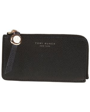 Tory Burch Romy Zip Card Case - Schwarz