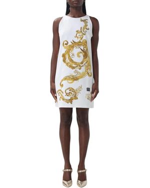 Versace Jeans Couture Short Dresses - Bianco