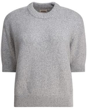 KHAITE Cashmere Knitwear - Gris