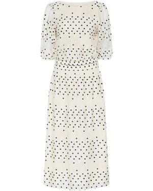 Bruuns Bazaar Midi Dresses - White