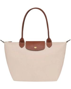 Longchamp Tote Bags - Brown