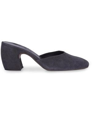 Cortana Heeled Mules - Blu