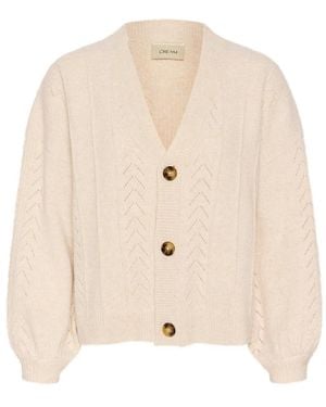 Cream Cardigans - Natural