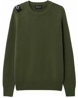 Ma Strum Round-Neck Knitwear - Green