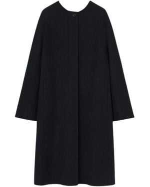 Loro Piana Single-Breasted Coats - Black