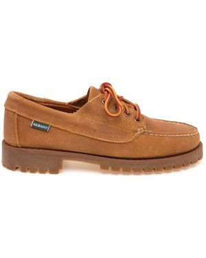 Sebago Laced Shoes - Marrone