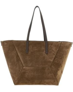 Brunello Cucinelli Tote Bags - Marrón