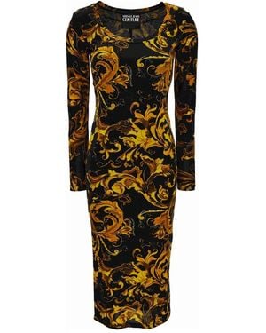 Versace Jeans Couture Midi Dresses - Negro