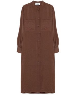 Alpha Studio Shirt Dresses - Marron