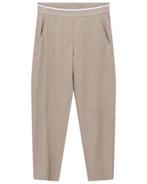 Cambio Cropped Trousers - Grey