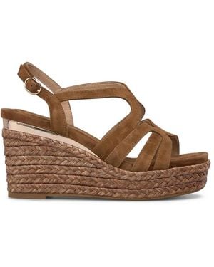 Alma En Pena. Wedges - Brown