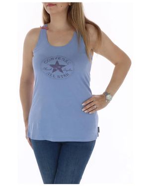 Converse Sleeveless Tops - Blue