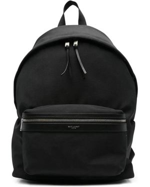 Saint Laurent Backpacks - Negro