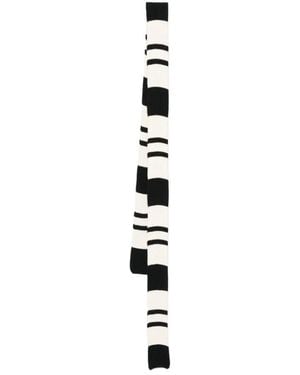 N°21 Gebreide Katoenen Sjaal - Metallic