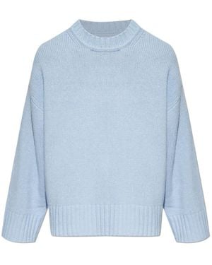 Samsøe & Samsøe Truien & Vesten ,Blauw ,Round-Neck Truien