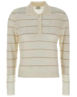 Eleventy Round-Neck Knitwear - Blanco