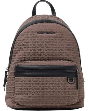Emporio Armani Backpacks - Brown