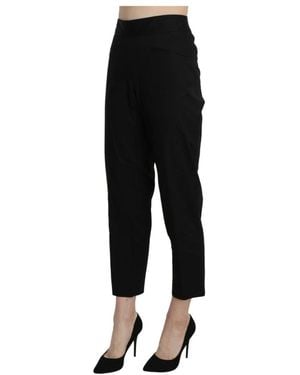 Bencivenga Cropped Trousers - Negro