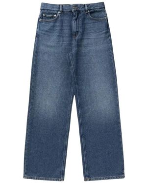Ganni Loose-Fit Jeans - Azul