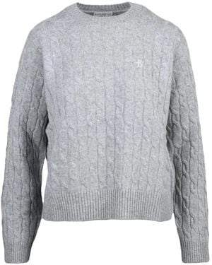 Ballantyne Pullover Intrecciato Girocollo - Grau