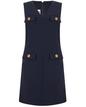 Moschino Mouwloze Jurk - Blauw