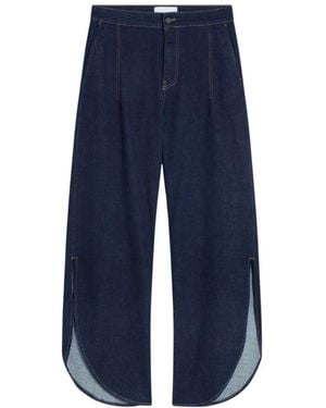 Liviana Conti Straight Jeans - Blu