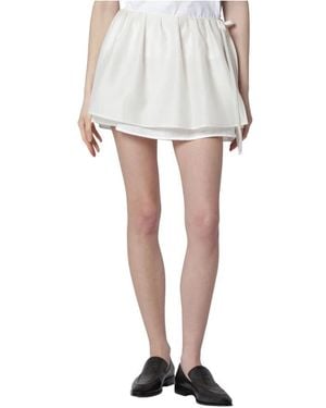 DUNST Short Skirts - Blanc