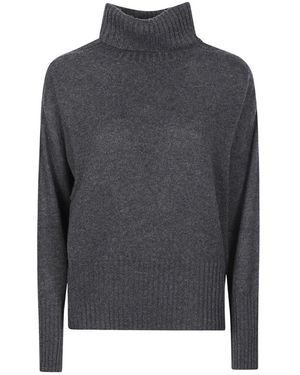 Aragona Pullover Met Col - Grijs
