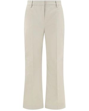 True Royal Wide Trousers - Natural